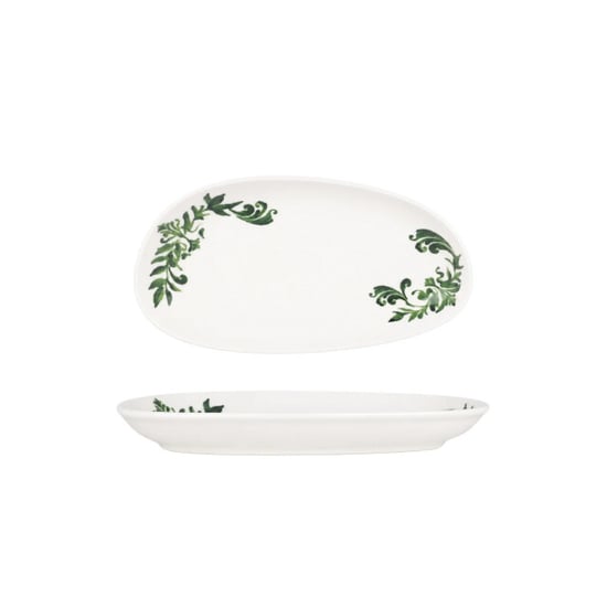 Bonna Serveerschaal lavis green porselein 20x12 cm (240cc) set van 2 - Image 1