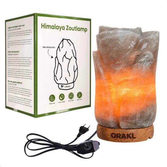 Orakl Dimbare himalaya zoutlamp lotus 2-4 kg - Image 1