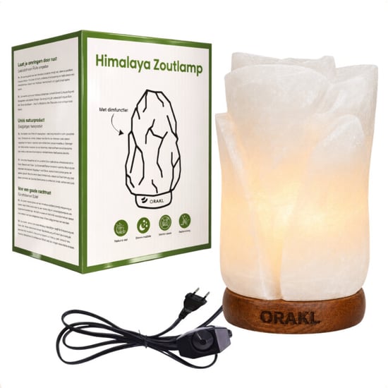 Orakl Dimbare himalaya zoutlamp lotus 2-4 kg - Image 3