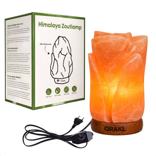 Orakl Dimbare himalaya zoutlamp lotus 2-4 kg - Image 5
