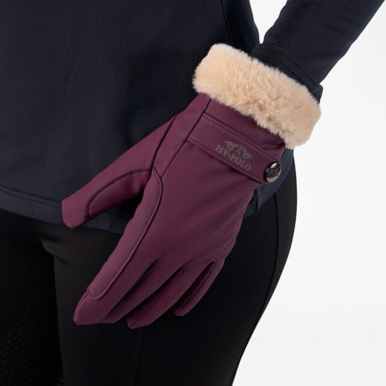 HV Polo Gloves hvpgarnet - Image 2