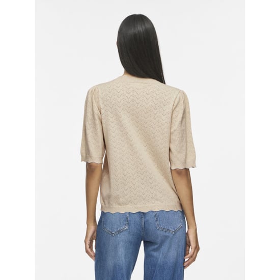 Vila Viemi o-neck 2/4 sleeve knit top/te - Image 2