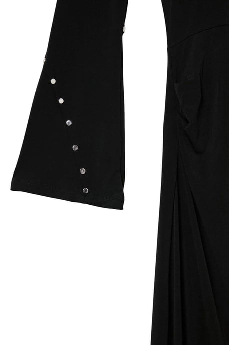 Trendyol Modest Women's Black Plain Maxi Long A-line Modest Dresses - Image 5