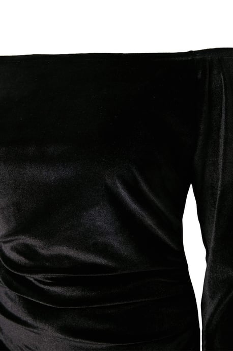 Trendyol Curve Dam Svart Enfärgad Maxi Lång Bodycon Stora storlekar Klänning - Image 5