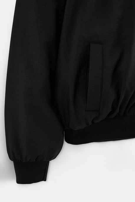 TRENDYOLKIDS Boys Black Plain Oversize Winter Jackets - Image 3