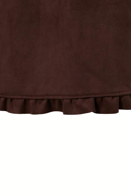 TRENDYOLMİLLA Dam Brun Enfärgad Kort / Mini Ärmlös Bodycon Klänningar - Image 3