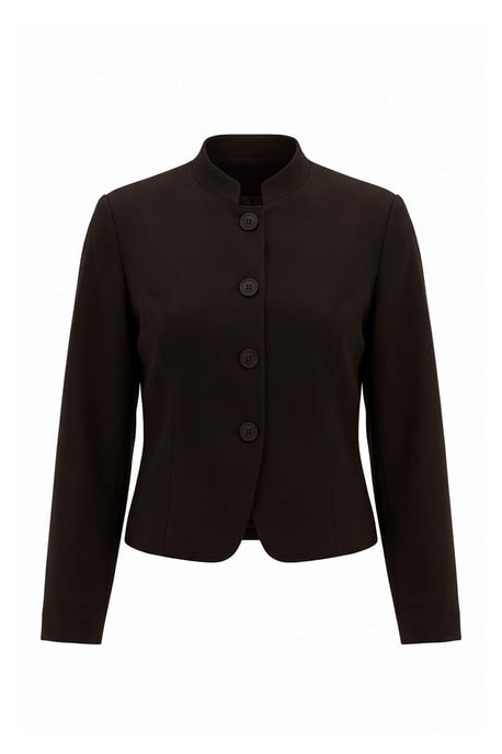 TRENDYOLMİLLA Dames Bruin Effen Lang, Getailleerd Blazers - Image 1