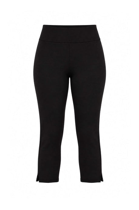 TRENDYOLMİLLA Dames Zwart Effen Hoge taille Sport- Leggings - Image 1