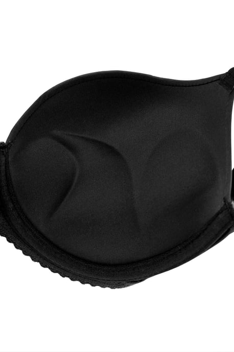 TRENDYOLMİLLA Women's Black Plain Push Up Bras - Image 5