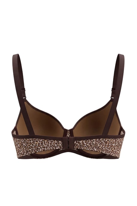 TRENDYOLMİLLA Women's 4 Pack Black Animal print Fixed cup Bras - Image 5
