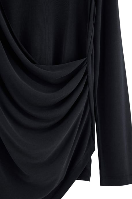 Trendyol Modest Women's Gray Plain Long Regular fit Modest Tunics - Image 4