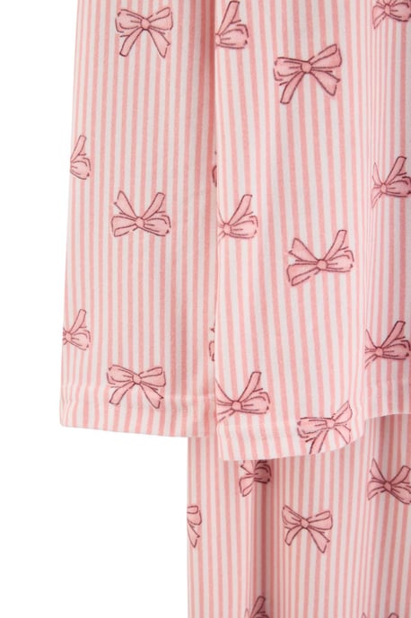 TRENDYOLMİLLA Dames 2-pack Roze Met grafische print Lang, Regular fit Pyjama- Sets - Image 5
