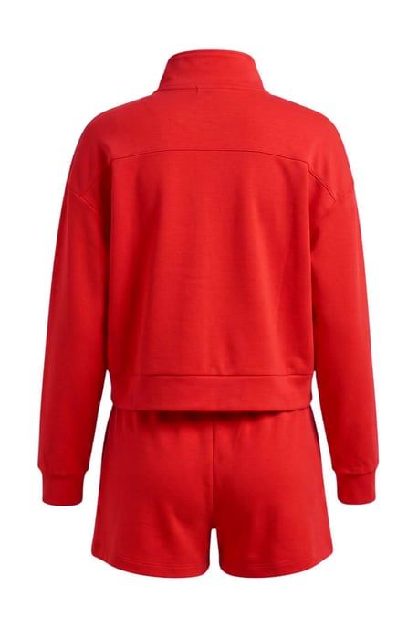 TRENDYOLMİLLA Women's Red Plain Long Regular fit Two Piece Sets - Image 3