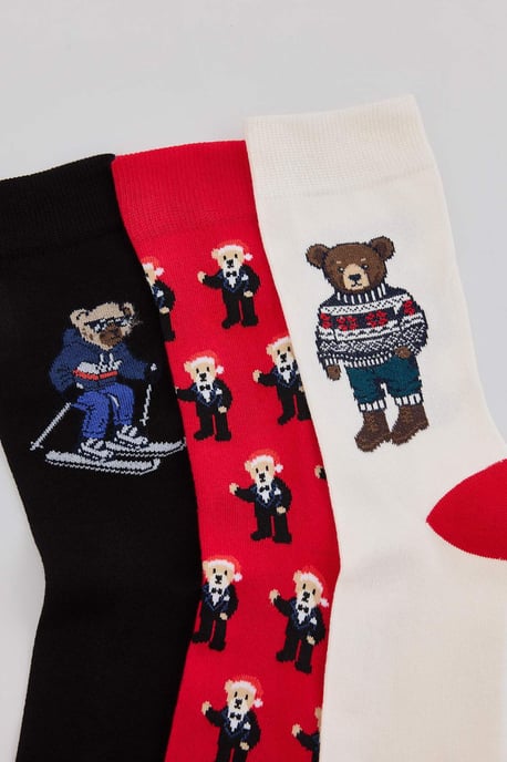 TRENDYOL MAN Men's Red Christmas Socks - Image 2