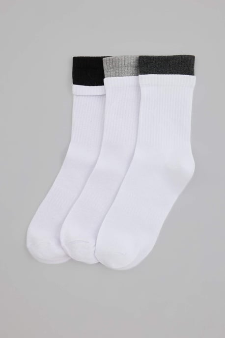 TRENDYOL MAN Men's Multicolor Color block Socks - Image 1