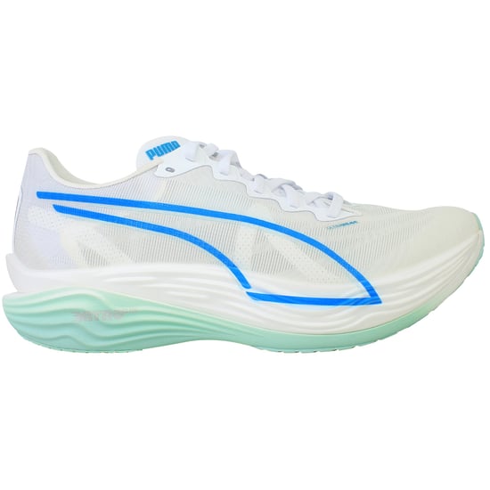 Puma Deviate Nitro Elite 3 Mens White Running Shoes - Image 1