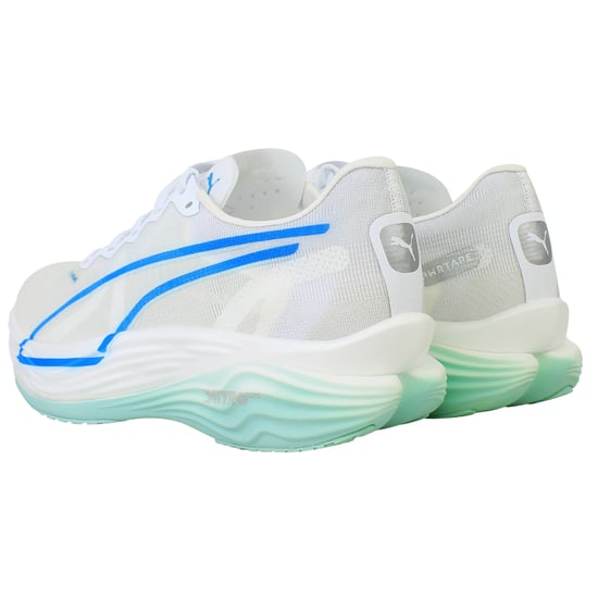Puma Deviate Nitro Elite 3 Mens White Running Shoes - Image 3