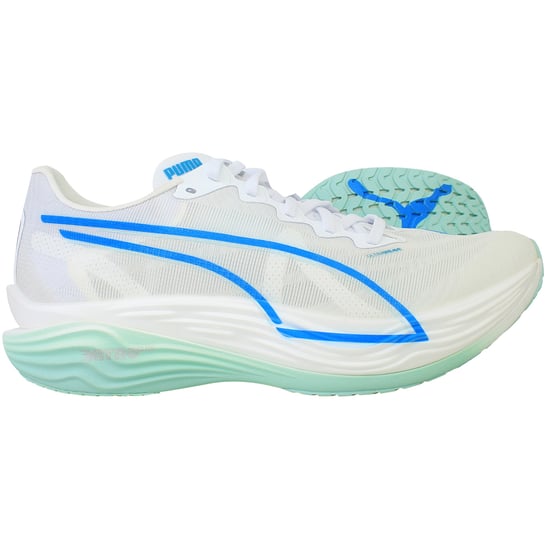 Puma Deviate Nitro Elite 3 Mens White Running Shoes - Image 4