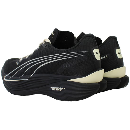 Puma x Represent Deviate Nitro Elite 3 Womens Black Running Shoes - Image 3