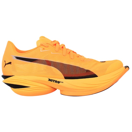 Puma Fast-R Nitro Elite 3 Womens Orange Running Shoes - Image 1