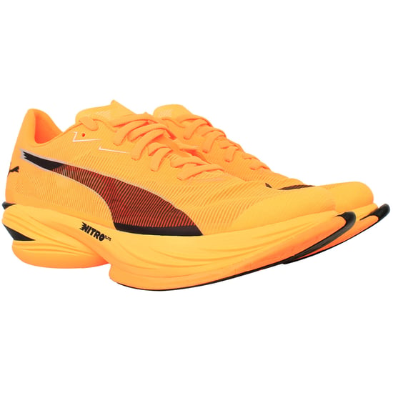 Puma Fast-R Nitro Elite 3 Womens Orange Running Shoes - Image 2