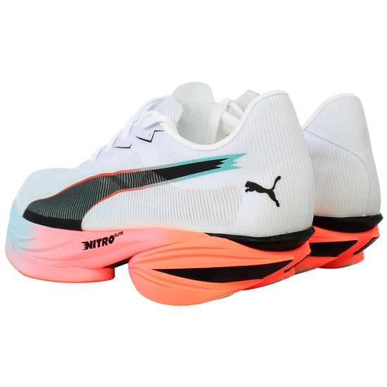 Puma Fast-R Nitro Elite 3 Womens White Running Shoes - Image 3