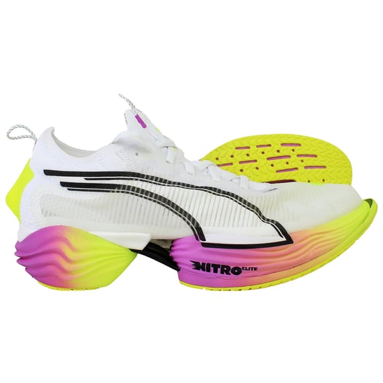 Puma Fast-R Nitro Elite 2 Mens White Running Shoes - Image 4