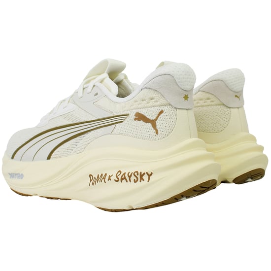Puma Magnify Nitro 3 Saysky Womens Beige Running Shoes - Image 3
