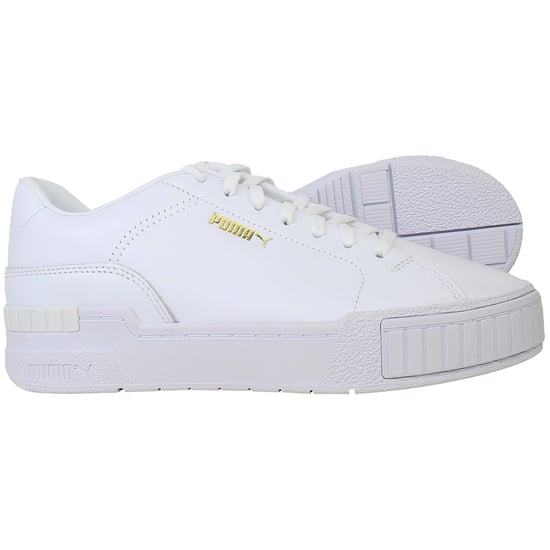 Puma Cali Sport Clean Womens White Trainers - Image 4