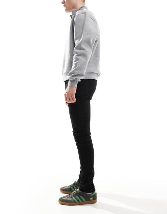 Farah drake skinny jeans in black - Image 3