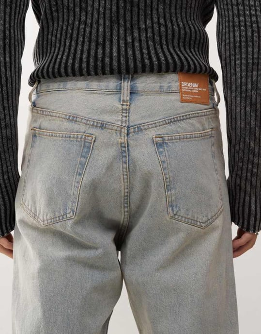 Dr Denim Dash regular fit straight leg jeans in canyon light vintage wash - Image 4