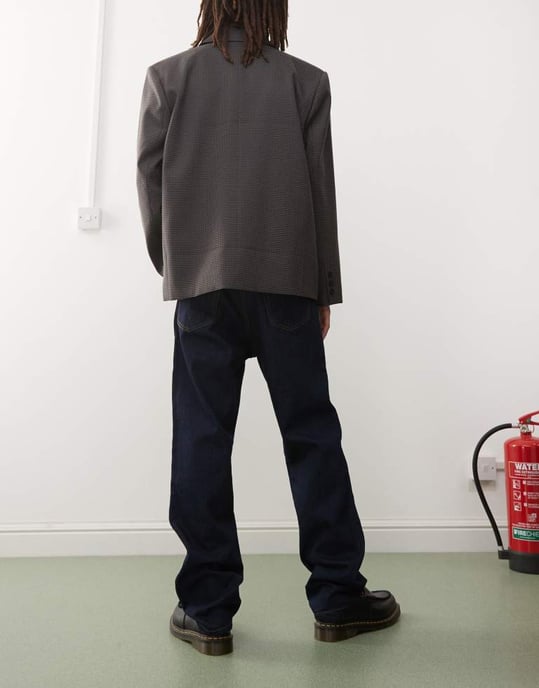 Dr Denim Dash regular fit straight leg in stray rinse - Image 2