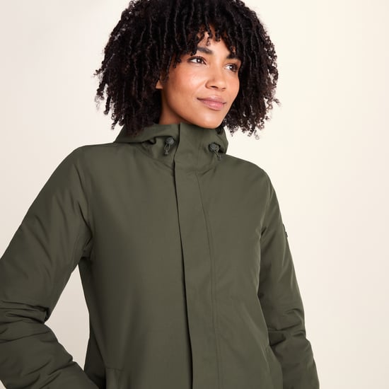 Dalton Womens Longline Waterproof Insulated Coat - Khaki - Image 6
