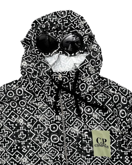C.P. Company Mens Jacket Black/White - Image 2