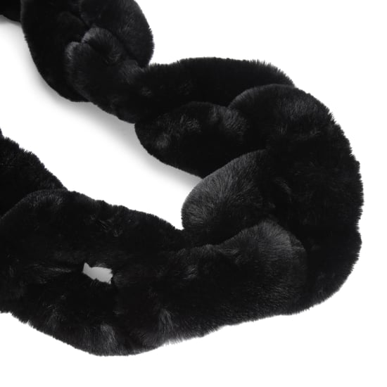 Kurt Geiger London Faux Fur Chain Scarf - Image 2