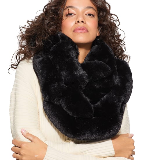 Kurt Geiger London Faux Fur Chain Scarf - Image 3
