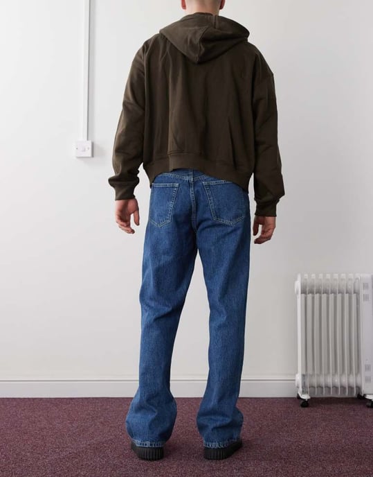 Dr Denim Kit regular fit bootcut leg in mid retro wash - Image 2
