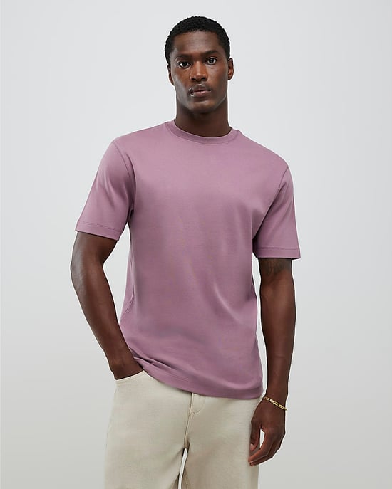 River Island Mens T-Shirt 4 Pack Blue Slim Fit - Image 3