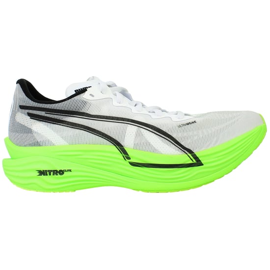 Puma x HYROX Deviate Nitro Elite 3 Womens White Running Shoes - Image 1