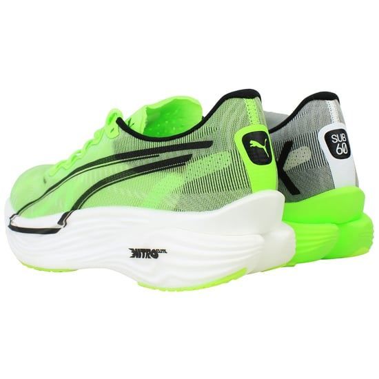 Puma x HYROX Deviate Nitro Elite 3 Womens White Running Shoes - Image 3