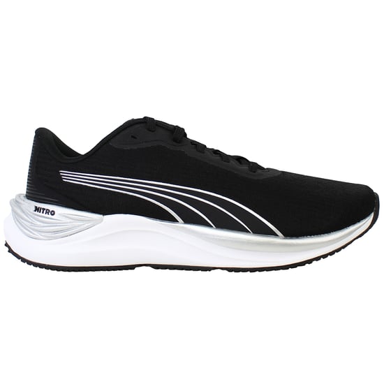 Puma Electrify Nitro 3 Kids Black Running Shoes - Image 1
