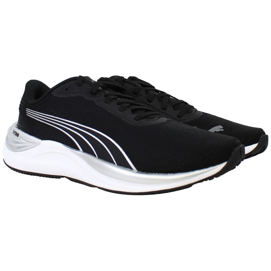 Puma Electrify Nitro 3 Kids Black Running Shoes - Image 2