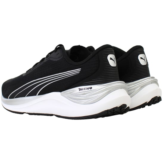 Puma Electrify Nitro 3 Kids Black Running Shoes - Image 3