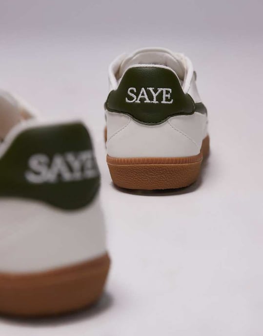 Saye unisex Modelo '70 trainers in khaki - Image 3