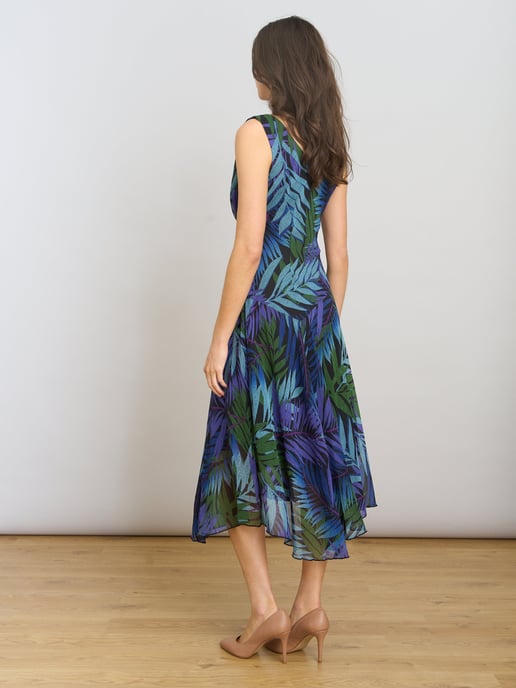Corie Printed Midi Dress - Image 5