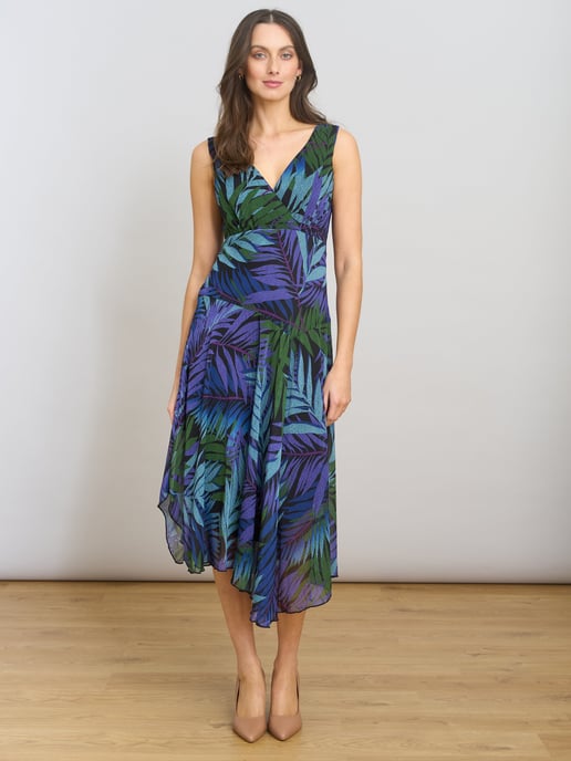 Corie Printed Midi Dress - Image 6