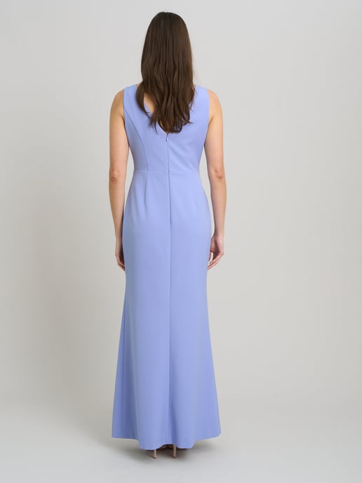 Clio Draped Ruffle Detail Maxi Dress - Image 2