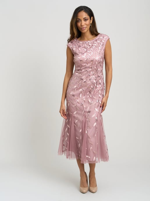 Lolly Midi Emroidered Dress - Image 1