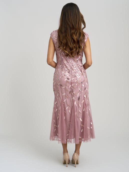 Lolly Midi Emroidered Dress - Image 3