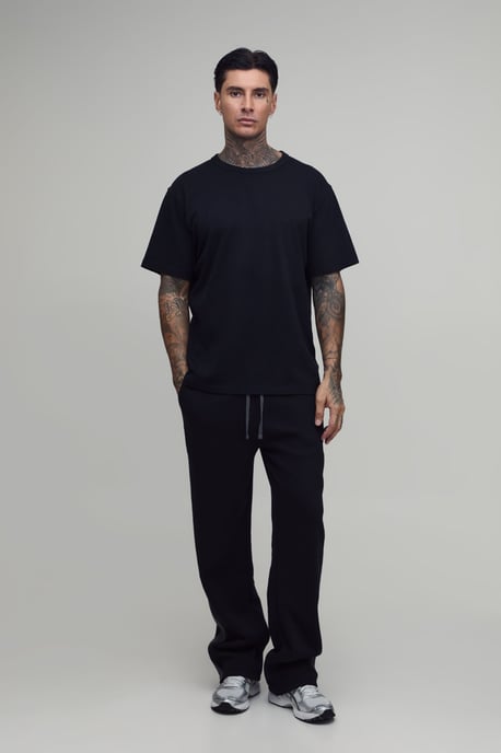 Tall Straight Fit Panelled Jogger - Image 4